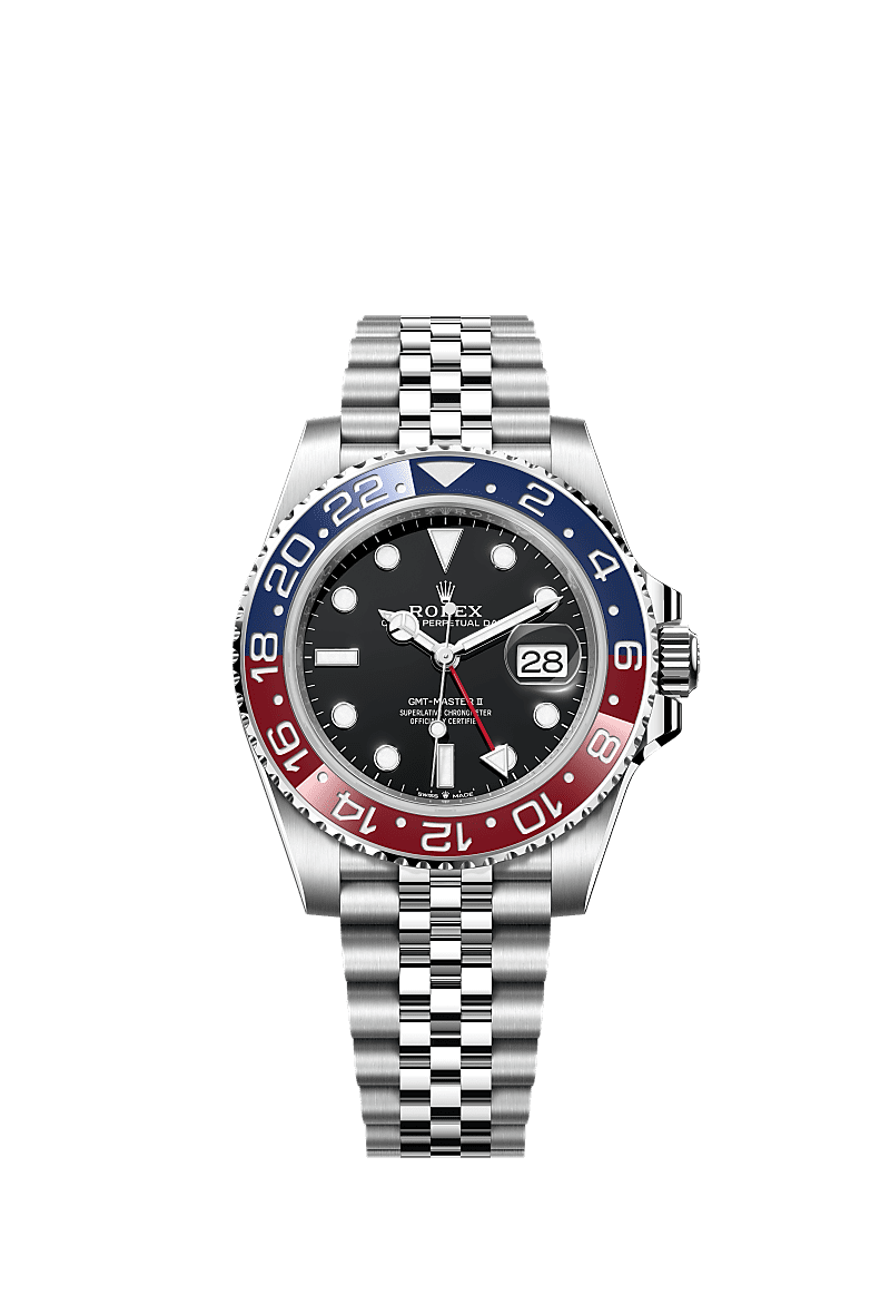 GMT-Master II, Oyster, 40 mm, Oystersteel, Dial : Black, Rolex