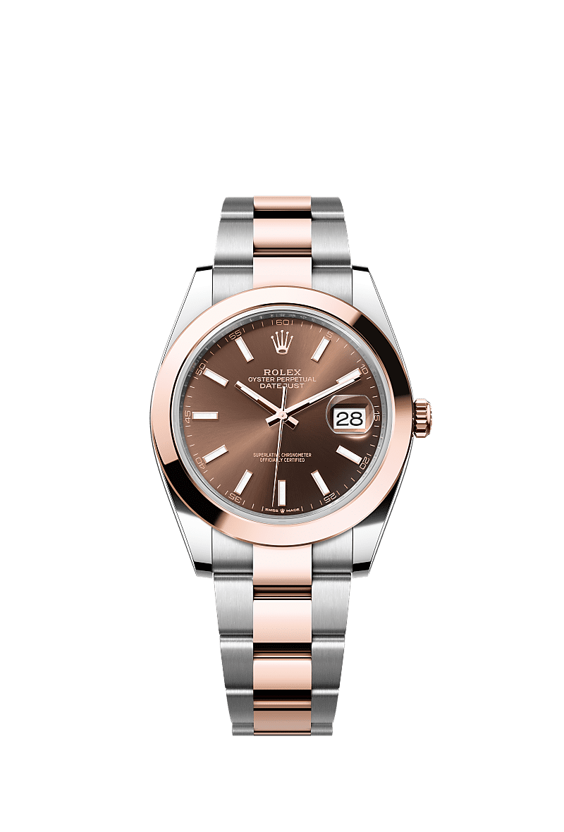 Rolex Datejust 41 watch Oystersteel and Everose gold m126301 0001